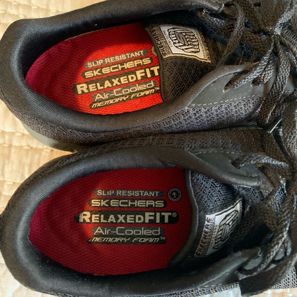 Sketchers Work Slip Resistant Relaxed Fit Air-Cooled Memory Foam Sneakers EUC - Picture 2 of 7